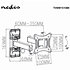 TVWM1510BK - Support mural orientable Télévision 13/27" Nedis
