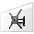 TVWM1530BK - Support mural orientable Télévision 23/55" Nedis