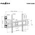 TVWM1550BK - Support mural orientable Télévision 37/70" Nedis