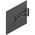 TVWM1790BK - Support mural orientable Télévision 13/86" Nedis