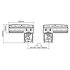 TVWM5065BK - Support mural fixe Télévision 43/85" Nedis