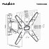 TVWM5530BK - Support mural orientable Télévision 23/55" Nedis