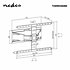 TVWM5560BK - Support mural orientable Télévision 43/90" Nedis