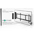 TVWM5860BK - Support mural motorisé Télévision 32/75" Nedis