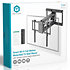 TVWM5880BK - Support mural motorisé Télévision 37/75" Nedis