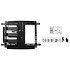 TVWM6550BK - Support mural orientable Télévision 37/80" Nedis