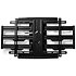 TVWM6551BK - Support mural orientable Télévision 37/80" Nedis