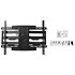 TVWM6570BK - Support mural orientable Télévision 50/100" Nedis