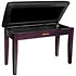 RPB-D100RW Double Banc De Piano Rosewood Roland