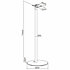 SPMT5950BK - Support Haut Parleur Black Nedis