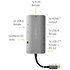 CCBW64240AT02 - Adaptateur Multi-Ports USB Nedis