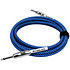 IWC201-6BL Câble guitare Jack bleu 6 m Kirlin