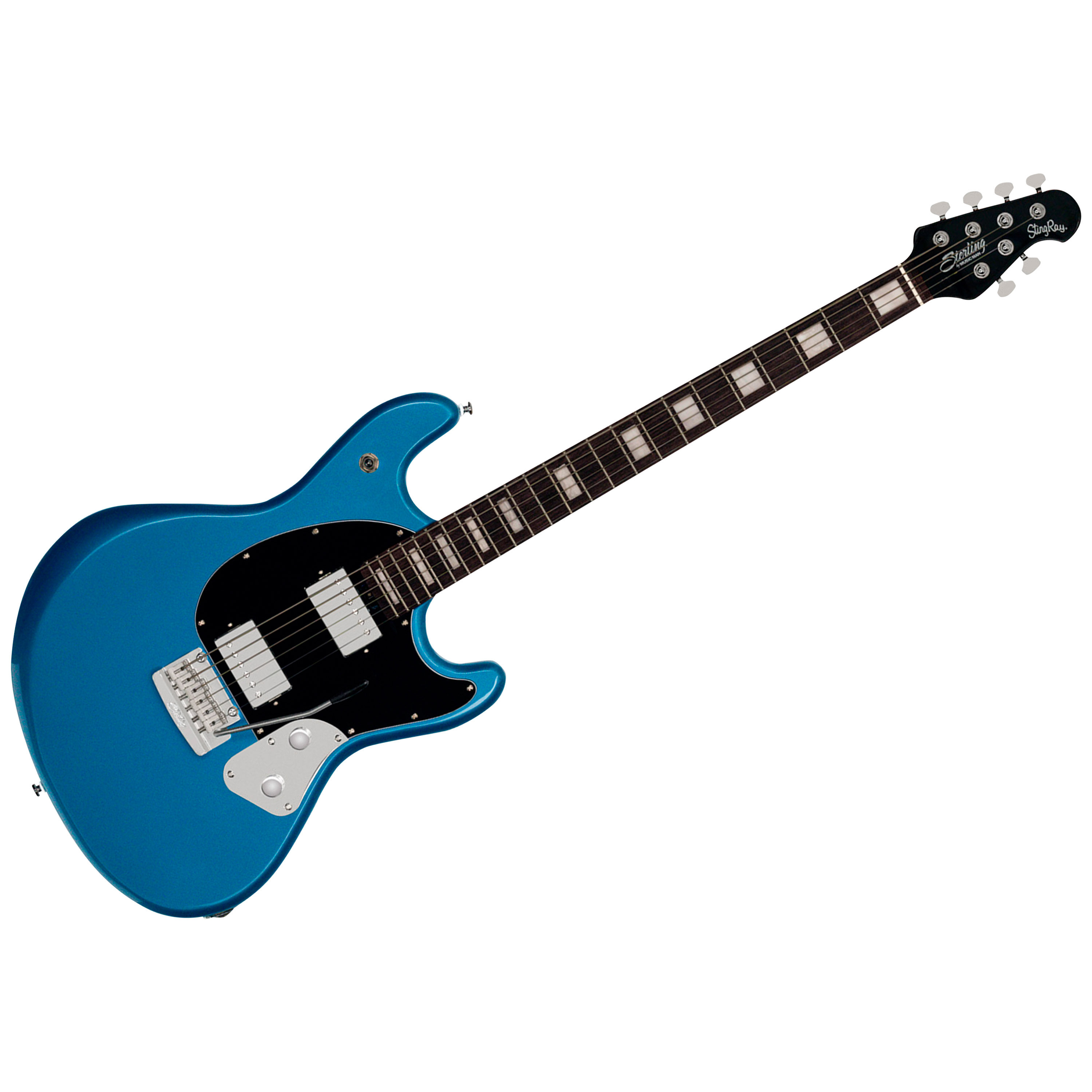 Sterling by Music Man StingRay Baritone Toluca Lake Blue - Guitare ...