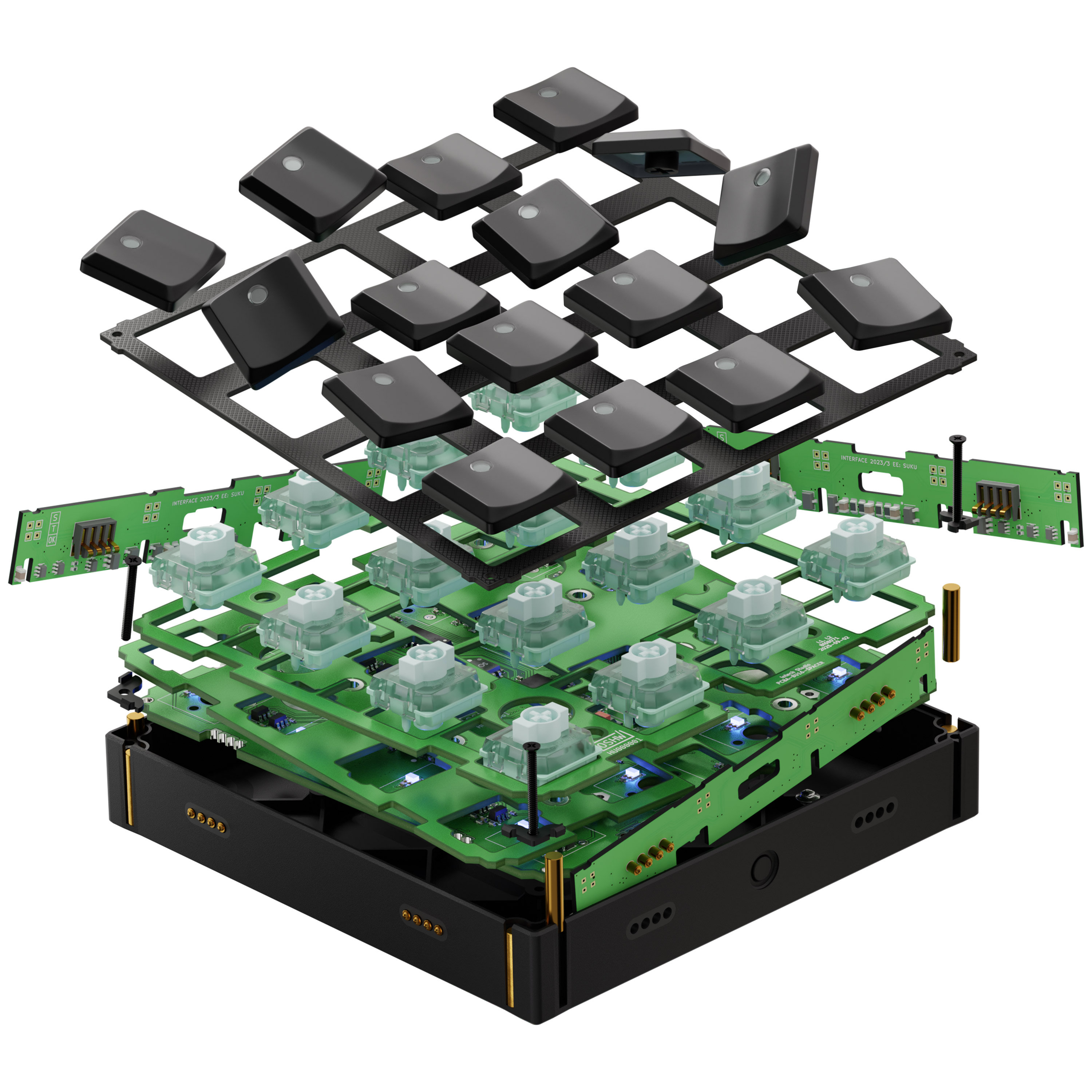 Intech Studio Grid Series 3 BU16 Mechanical - Surface de contrôle ...