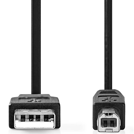 Nedis CCGB60100BK30 - Câble USB B/USB A 3m