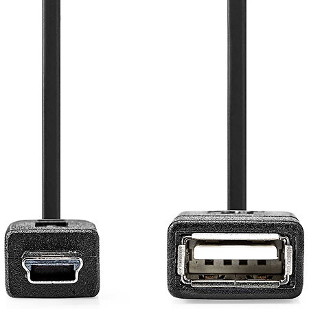CCGB60315BK02 - Adaptateur USB A/miniUSB Nedis
