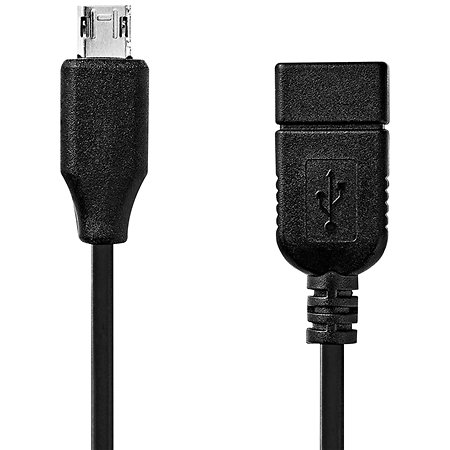 Nedis CCGB60515BK02 - Adaptateur USB A/microUSB