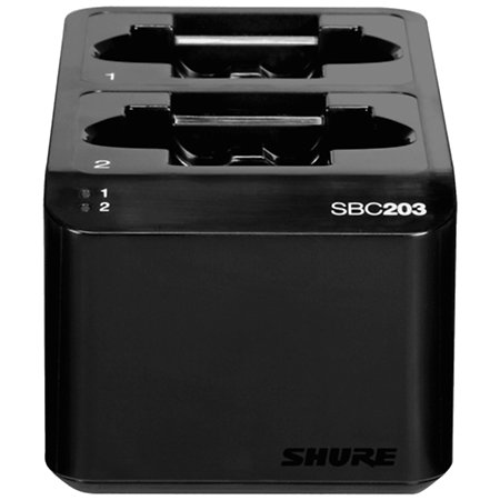 Pack 2 Batteries SB903 + Dock de Recharge Shure