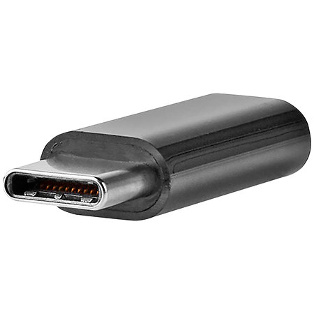 CCGB60910BK - Adaptateur microUSB femelle/USB C mâle Nedis
