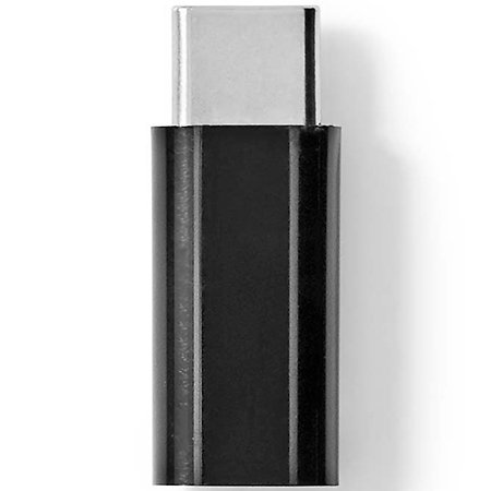 CCGB60910BK - Adaptateur microUSB femelle/USB C mâle Nedis