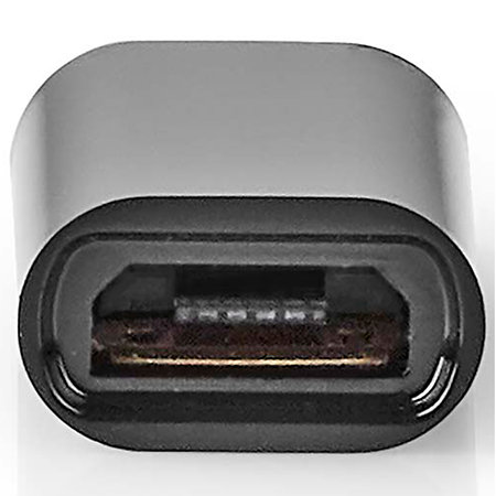 CCGB60910BK - Adaptateur microUSB femelle/USB C mâle Nedis