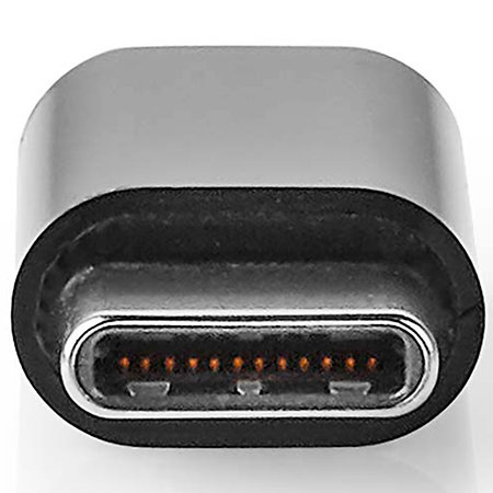 CCGB60910BK - Adaptateur microUSB femelle/USB C mâle Nedis