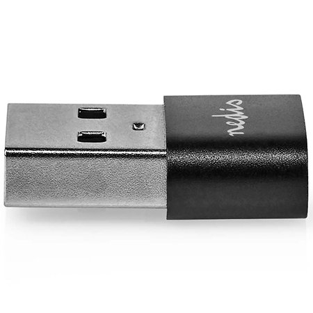 CCGB60920BK - Adaptateur USB A mâle/USB C femelle Nedis