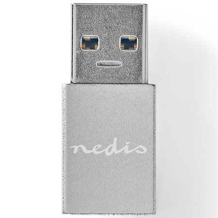 Nedis CCGB60925GY - Adaptateur USB A mâle/USB C femelle