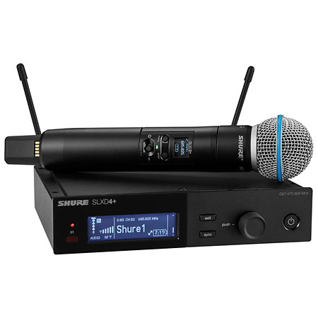 SLXD24+E-Beta 58 G65 Shure
