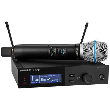 Shure SLXD24+E-Beta 87A G65