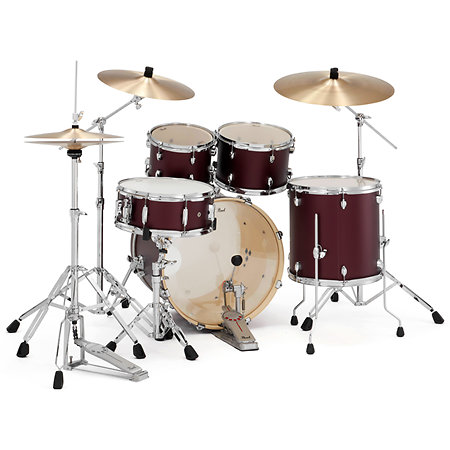 EXX705NNBRC-864 Export Satin Scarlet 20" + HWP-834 + PX 14/16/20 Pearl