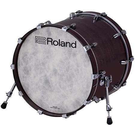 Roland KD-22-GE Pad Grosse Caisse 22" x 18" Gloss Ebony