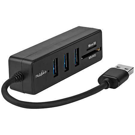 Nedis CCGB61250BK01 - Adaptateur Multi-Ports USB