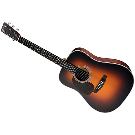 Martin Guitars D-28 Satin 1935 Burst Golden Era LH + étui