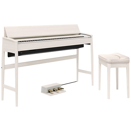 Roland KF-10-KS Kiyola White Sheer