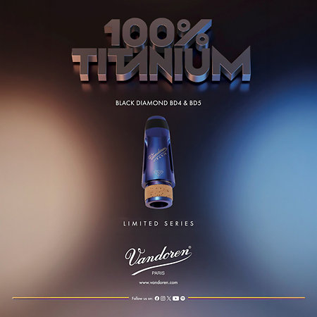 Black Diamond Titane BD4 Limited Edition Vandoren