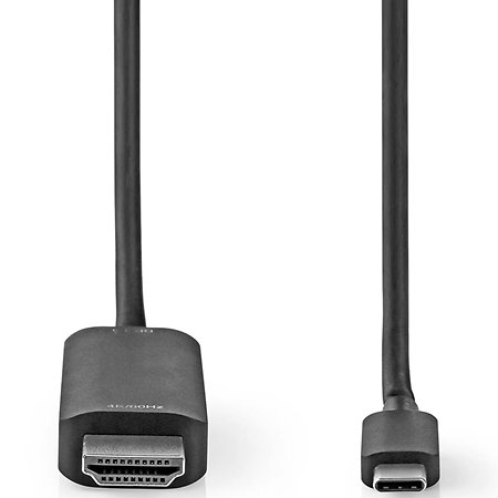 CCGB64655BK20 - Câble USB C/HDMI 2m Nedis