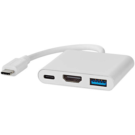 Nedis CCGB64770WT01 - Adaptateur Multi-Ports USB