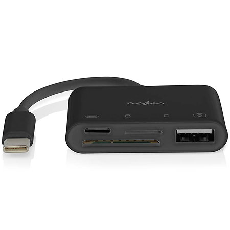 Nedis CCGB64780BK01 - Adaptateur Multi-Ports USB