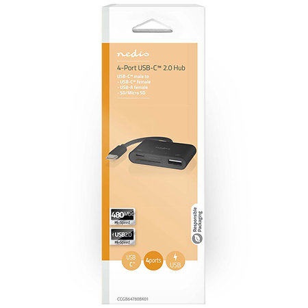 CCGB64780BK01 - Adaptateur Multi-Ports USB Nedis