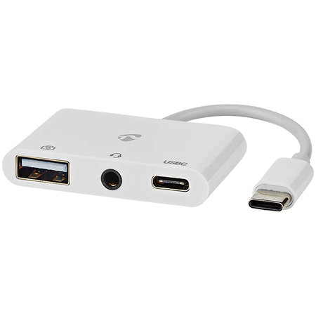 Nedis CCGB64790WT01 - Adaptateur Multi-Ports USB