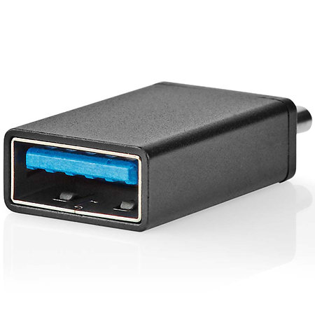 CCGB64915BK - Adaptateur USB A femelle/USB C mâle Nedis