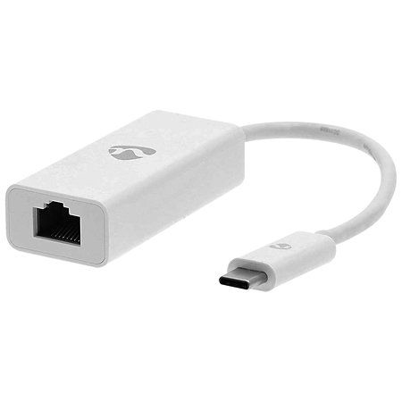 Nedis CCGB64950WT02 - Adaptateur USB C/RJ45