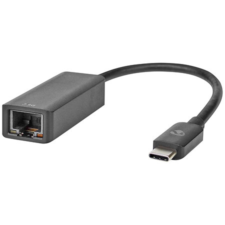 Nedis CCGB64960BK02 - Adaptateur USB C/RJ45