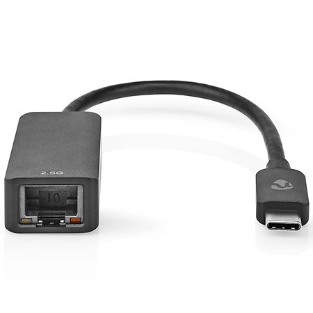Nedis CCGB64960BK02 - Adaptateur USB C/RJ45