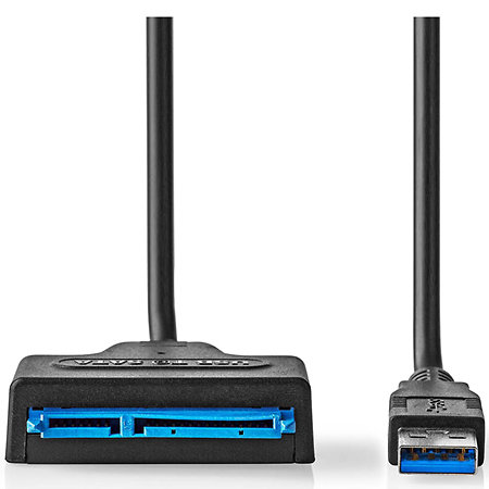 Nedis CCGB75100BK05 - Câble SATA/USB A 30cm