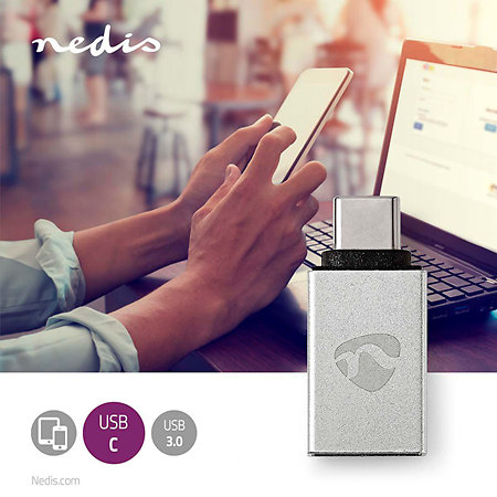 CCTB60915AL - Adaptateur USB A femelle/USB C mâle Nedis