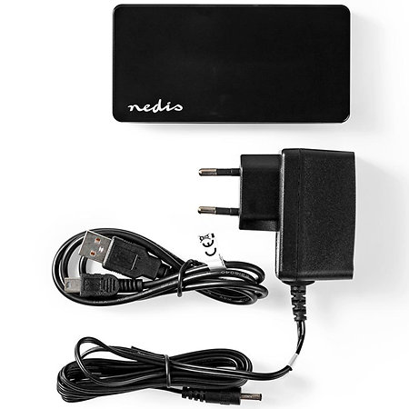 UHUBU2730BK - Hub USB alimenté Nedis