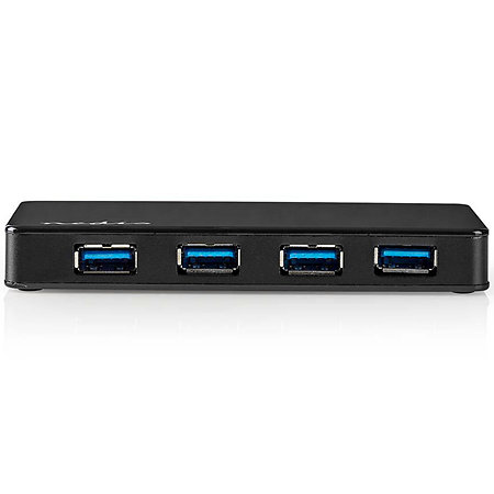 Nedis UHUBU3420BK - Hub USB alimenté
