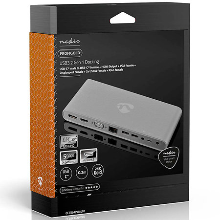 CCTB64991AL02 - Station d'accueil USB Nedis